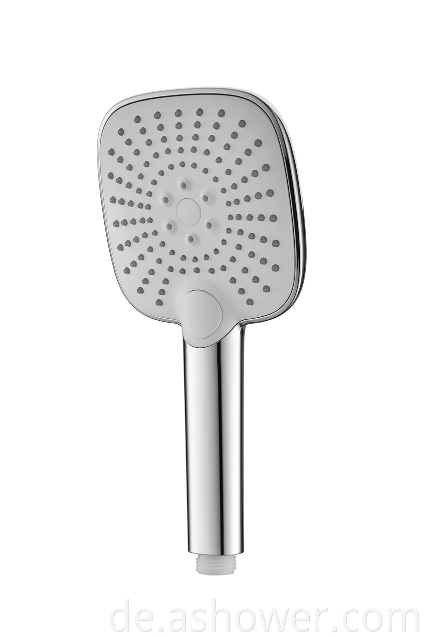 115mm Tri Functional Square Hand Shower